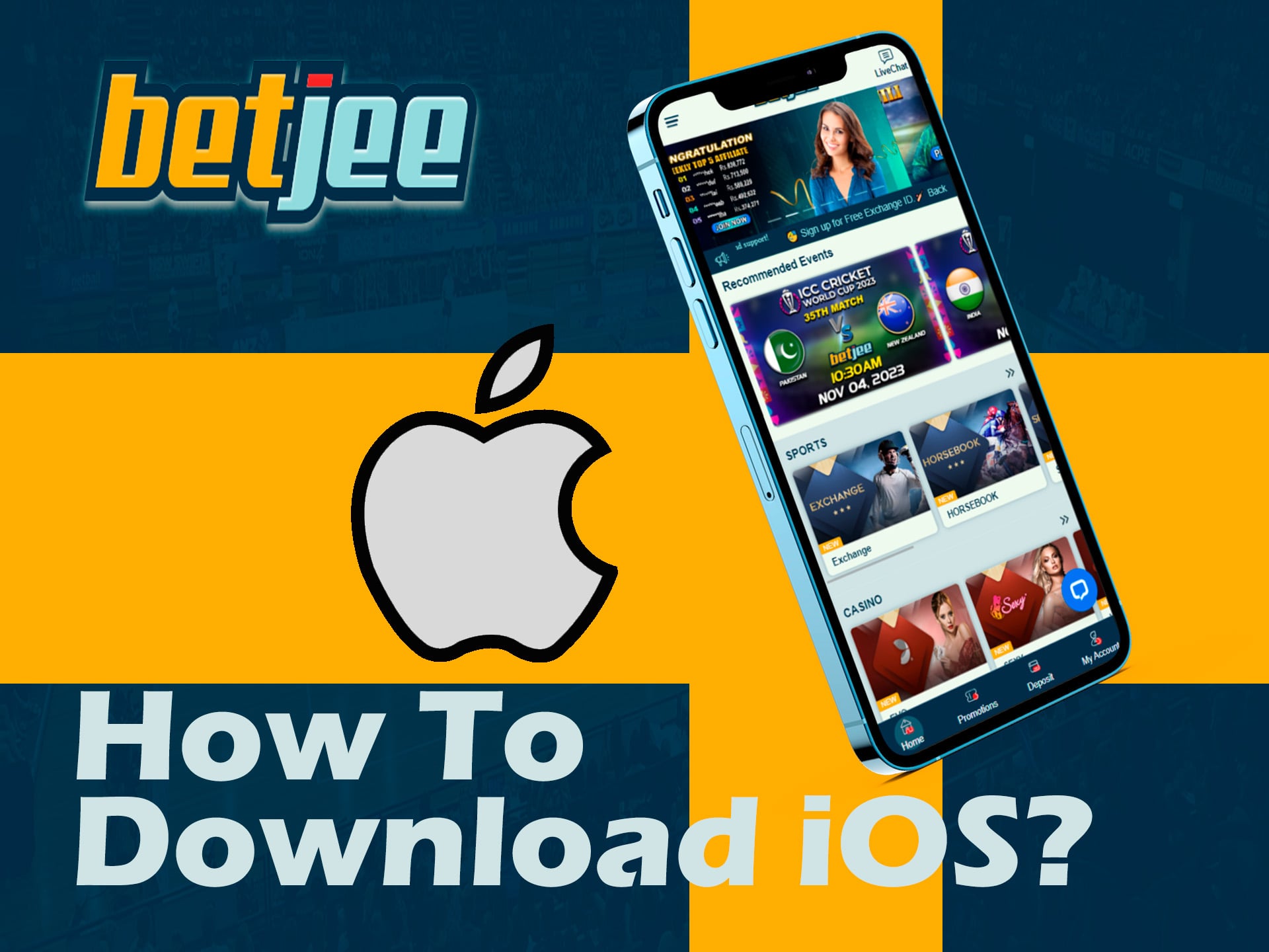 how to download ios betjee apps